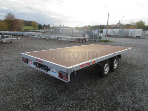 Dvounápravový přívěs ZV 41 2,7T B2 4,17x2,00 13