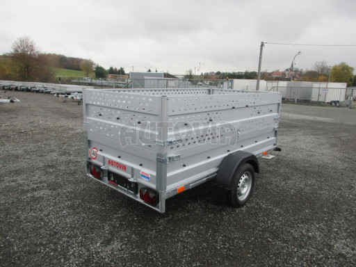 Sklopný nebrzděný přívěs AVM 2,52x1,30/0,35 Gitter č.7