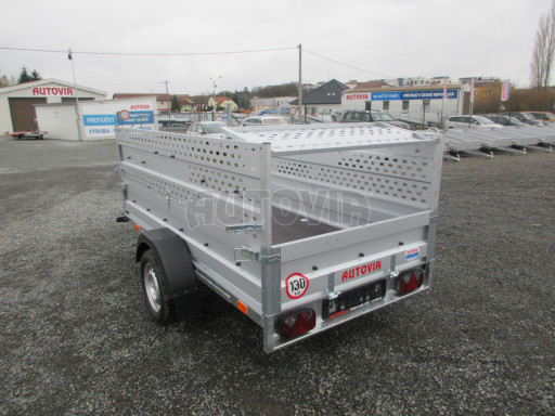 Sklopný nebrzděný přívěs AVM 2,52x1,30/0,35 Gitter č.12