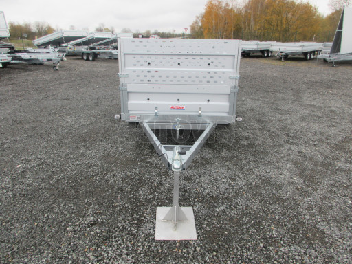 Sklopný nebrzděný přívěs AVM 2,52x1,30/0,35 Gitter + placha č.19