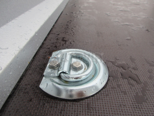 Sklopný nebrzděný přívěs AVM 2,52x1,30/0,35 Gitter + placha č.31