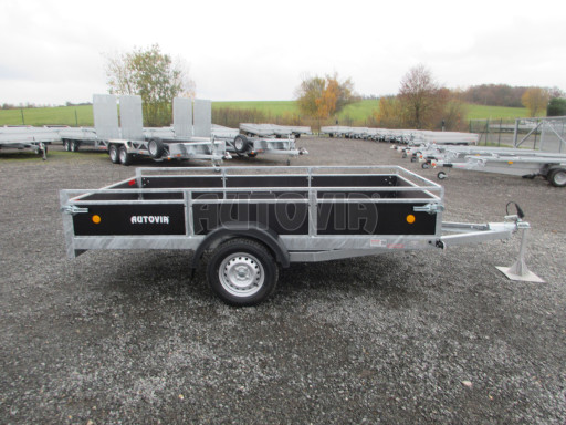 Přívěsný vozík za auto ZV 31 750kg N1 3,01x1,54/0,30 zes.náprava POČ