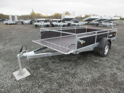 Přívěsný vozík za auto ZV 31 750kg N1 3,01x1,54/0,30 zes.náprava POČ