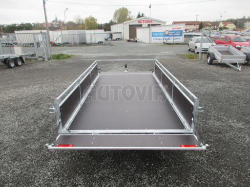 Přívěsný vozík za auto ZV 31 750kg N1 3,01x1,54/0,30 zes.náprava POČ