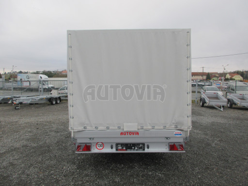 Dvounápravový přívěs s plachtou ZV 41 2,7T B2 4,18x2,01/1,80