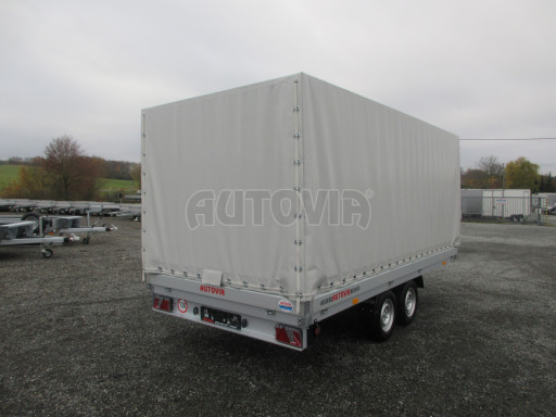Dvounápravový přívěs s plachtou ZV 41 2,7T B2 4,18x2,01/1,80