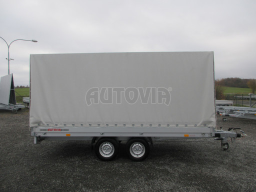 Dvounápravový přívěs s plachtou ZV 41 2,7T B2 4,18x2,01/1,70