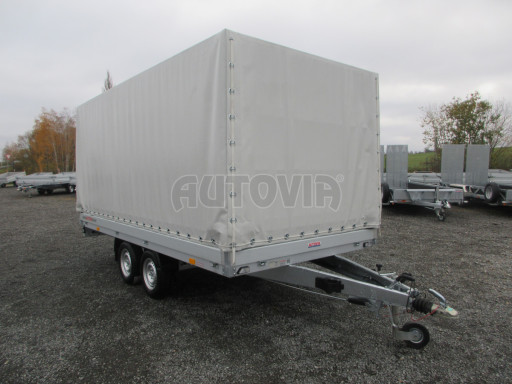 Dvounápravový přívěs s plachtou ZV 41 2,7T B2 4,18x2,01/1,70
