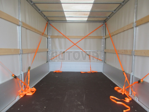 Dvounápravový přívěs s plachtou ZV 41 2,7T B2 4,18x2,01/1,70