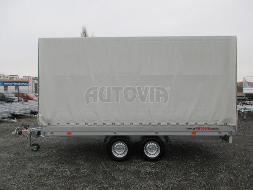Dvounápravový přívěs s plachtou ZV 41 2,7T B2 4,18x2,01/1,90
