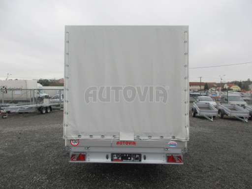 Dvounápravový přívěs s plachtou ZV 41 2,7T B2 4,18x2,01/1,90