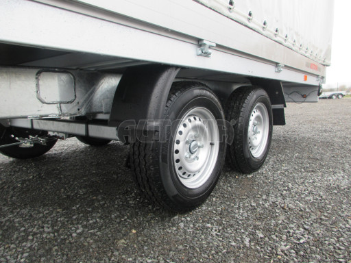 Dvounápravový přívěs s plachtou ZV 41 2,7T B2 4,18x2,01/1,90