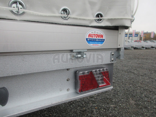 Dvounápravový přívěs s plachtou ZV 41 2,7T B2 4,18x2,01/1,90