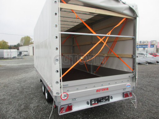 Dvounápravový přívěs s plachtou ZV 41 2,7T B2 4,18x2,01/1,90