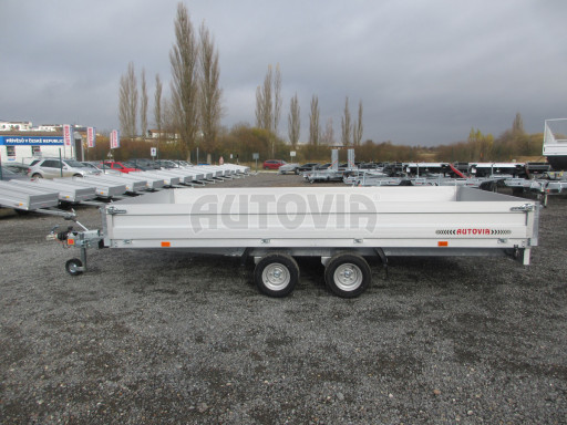 Dvounápravový přívěs ZV 41 2,7T B2 4,18x2,01/0,35