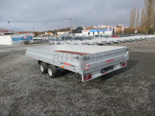 Dvounápravový přívěs ZV 41 2,7T B2 4,18x2,01/0,35