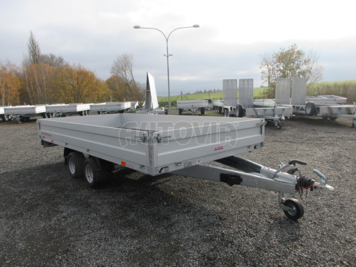 Dvounápravový přívěs ZV 41 2,7T B2 4,18x2,01/0,35