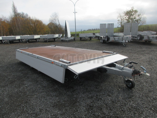 Dvounápravový přívěs ZV 41 2,7T B2 4,18x2,01/0,35