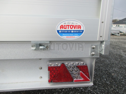 Dvounápravový přívěs ZV 41 2,7T B2 4,18x2,01/0,35