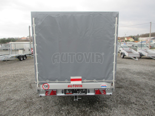 Přívěs s konstrukcí a plachtou ZV 33 1,5T B1 3,33x1,70/1,60 POČ