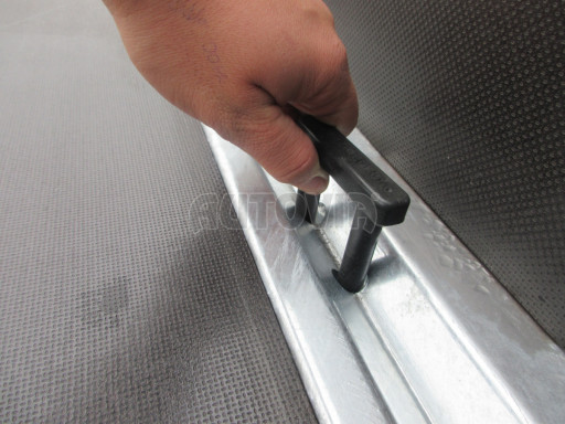 Sklopný přívěsný vozík DNG 750kg 2,52x1,50/0,35 zesílená náprava č.22