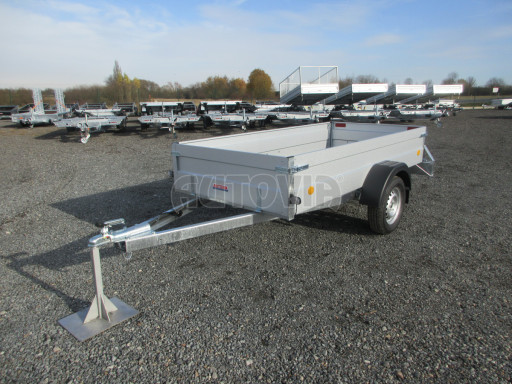Přívěsný vozík za osobní auto PN 26 750kg 2,65x1,26/0,40 POČ