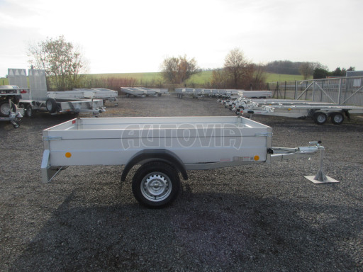 Přívěsný vozík za osobní auto PN 26 750kg 2,65x1,26/0,40 POČ
