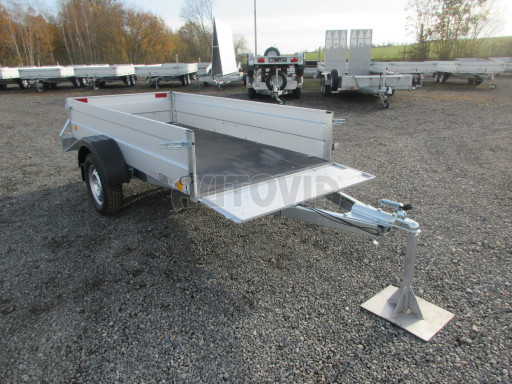 Přívěsný vozík za osobní auto PN 26 750kg 2,65x1,26/0,40 POČ