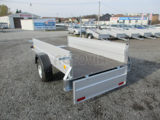 Přívěsný vozík za osobní auto PN 26 750kg 2,65x1,26/0,40 POČ