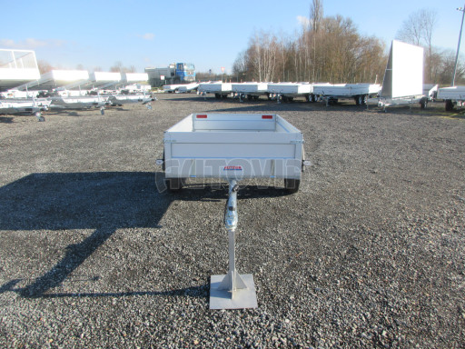 Skladový přívěs, jednoosý nebrzděný PN 7 2,06x1,24/0,40 POČ