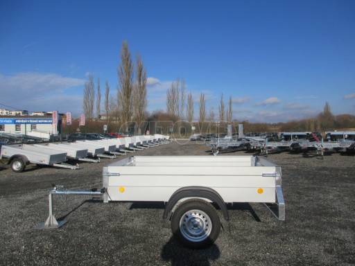 Skladový přívěs, jednoosý nebrzděný PN 7 2,06x1,24/0,40 POČ