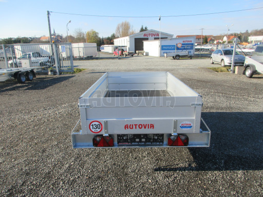 Skladový přívěs, jednoosý nebrzděný PN 7 2,06x1,24/0,40 POČ