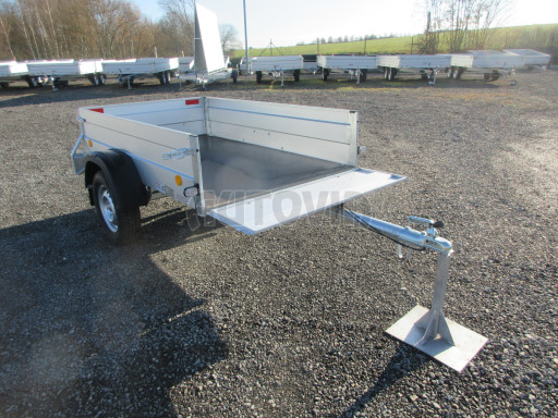 Skladový přívěs, jednoosý nebrzděný PN 7 2,06x1,24/0,40 POČ