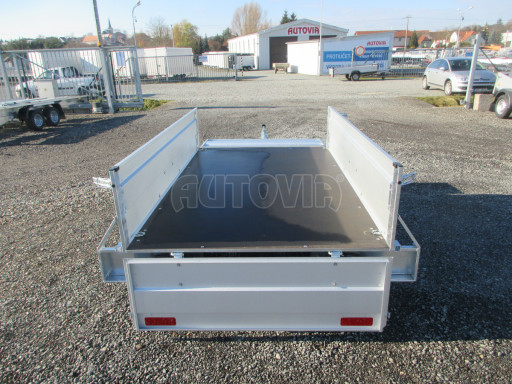 Skladový přívěs, jednoosý nebrzděný PN 7 2,06x1,24/0,40 POČ
