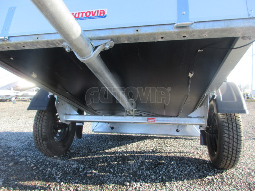Skladový přívěs, jednoosý nebrzděný PN 7 2,06x1,24/0,40 POČ