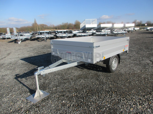 Sklápěcí přívěs se sklopnými bočnicemi TTS 13