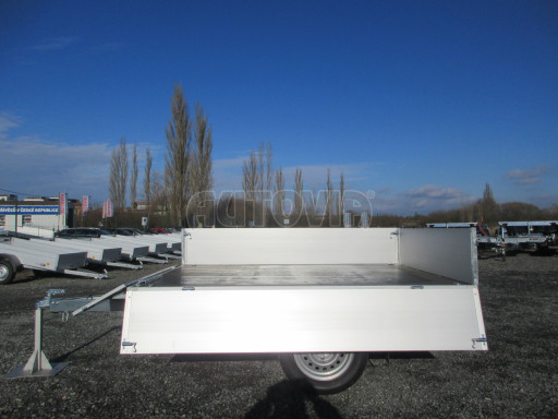 Sklápěcí přívěs se sklopnými bočnicemi TTS 13