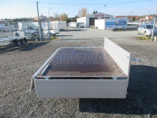 Sklápěcí přívěs se sklopnými bočnicemi TTS 13
