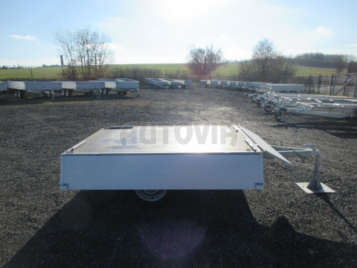 Sklápěcí přívěs se sklopnými bočnicemi TTS 13