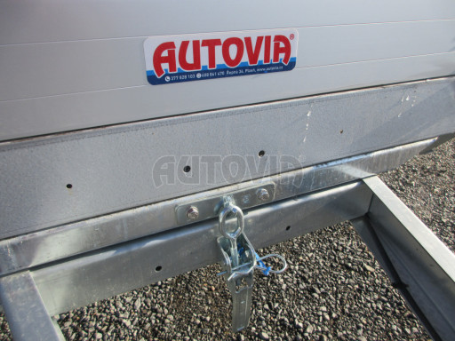 Sklápěcí přívěs se sklopnými bočnicemi TTS 13