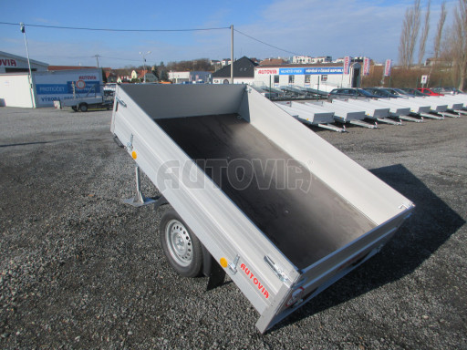 Sklápěcí přívěs se sklopnými bočnicemi TTS 13