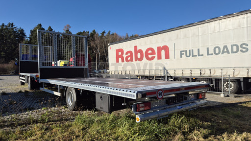 Jednonápravové vzduchem brzděné plato AVG 10T 7,00x2,54 č.6