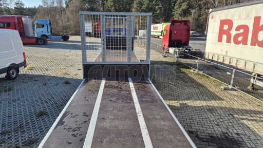 Jednonápravové vzduchem brzděné plato AVG 10T 7,00x2,54 č.14