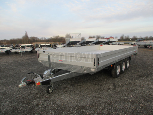 Třínápravový nákladní přívěs DN 3,5T B3 5,05x2,47/0,35 3x1800 č.3