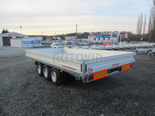 Třínápravový nákladní přívěs DN 3,5T B3 5,05x2,47/0,35 3x1800 č.5