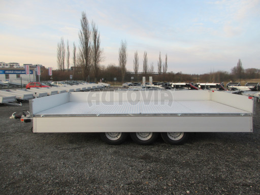 Třínápravový nákladní přívěs DN 3,5T B3 5,05x2,47/0,35 3x1800 č.11