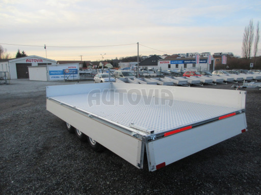 Třínápravový nákladní přívěs DN 3,5T B3 5,05x2,47/0,35 3x1800 č.12
