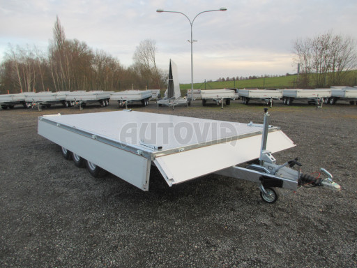 Třínápravový nákladní přívěs DN 3,5T B3 5,05x2,47/0,35 3x1800 č.16