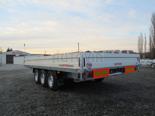 Třínápravový nákladní přívěs DN 3,5T B3 5,05x2,47/0,35 3x1800 č.23