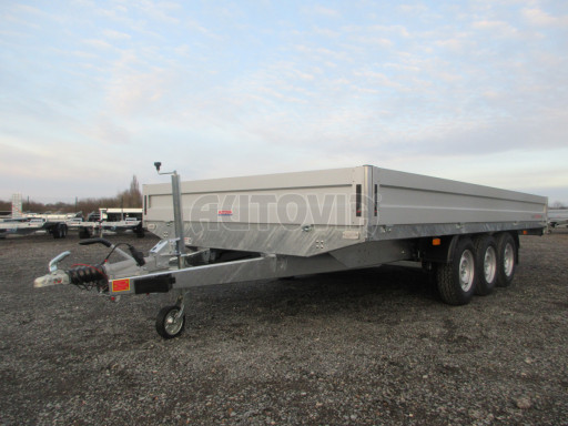 Třínápravový nákladní přívěs DN 3,5T B3 5,05x2,47/0,35 3x1800 č.25